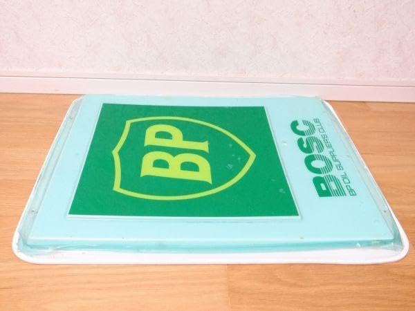 新品 非売品 ビンテージ BP モーターオイル ガレージ 看板 旧車 アメ車 ビンテージ BP モーターオイル ガレージ 看板 旧車 アメ車 新品